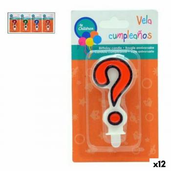 Bloques de Luz y Color: Vela de Cumpleaños 12 piezas