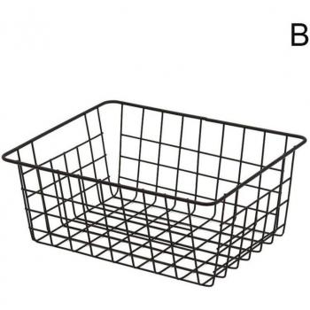 Iron Storage Basket for Dormitory