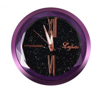 Stick-On Quartz Analog Clock for Car Interior Decoration