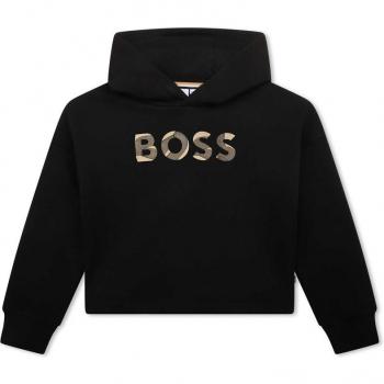 Boss Kids Kapuzen-Sweatshirt mit Logo-Design