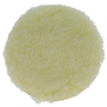 Eponge polissage 12,5 cm, beige – Compatible avec Mirka Deros 650CV (VHbw)