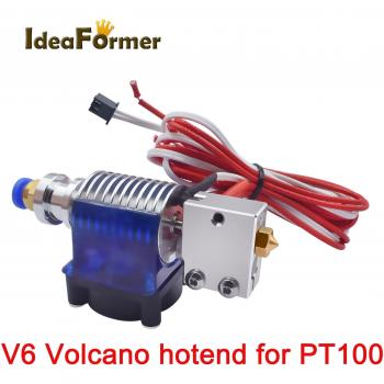 PT100 Upgrade E3D V6 Volcano Hotend 12V/24V 1.75mm