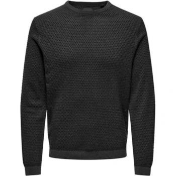 ONLY & SONS Strickpullover ONSTAPA 6715 in Dunkelgrau