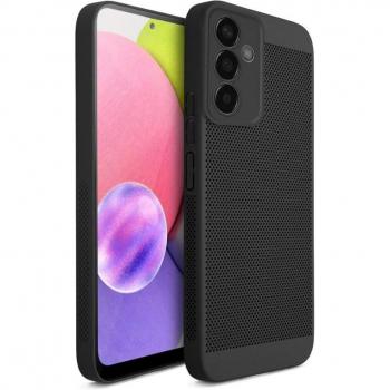 MOOZY Ventiguard Cover per Samsung A54 5G, Nera
