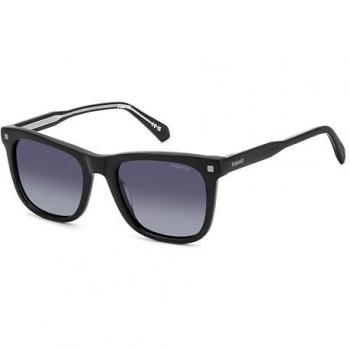 Occhiali da Sole Polaroid PLD 4167/S/X 807 Polarizzati Unisex Nero Quadrati 53 MM