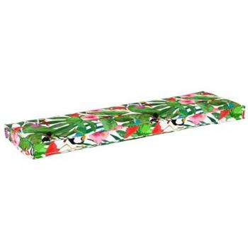 Poliester Jungle 140x40x8 cm – Cuscino per Panchina VidaXL