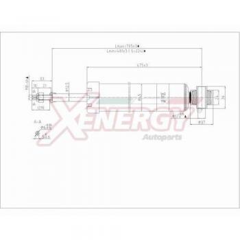 Jambe de force XENERGY AP X194349
