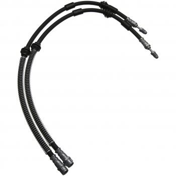 Dual VAICO V10‑4218 Closed-Loop Brake Hose Bundle
