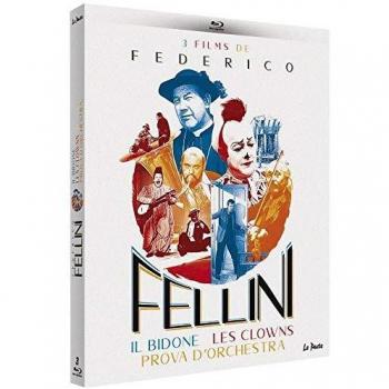 3 Films De Federico Fellini : Il Bidone + Les Clowns + Prova D'orchestra
