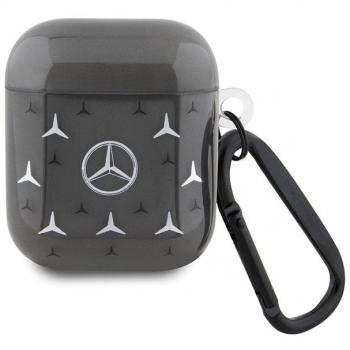 Cover nera per auricolari AirPods 1/2 Mercedes