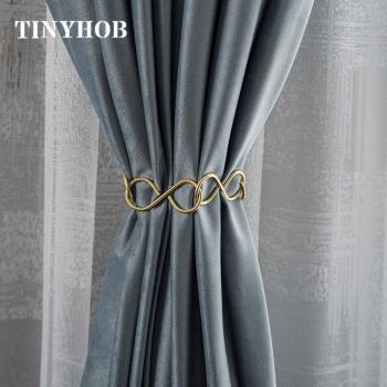Simple Brass Curtain Tie Strap