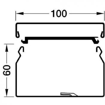Tehalit Stromschienenkabelkanal LFS 601000 rws – PowerSecure 6010