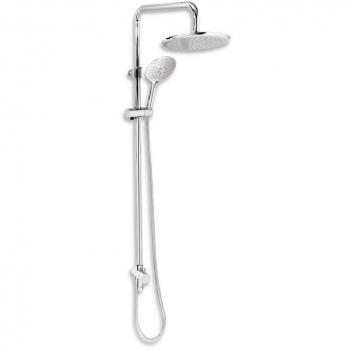 Colonne de douche, douche à tête et flexible – Novaservis 121 cm