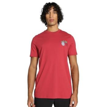 X-One-Piece-Graphic T-Shirt von Puma – Grau / XL