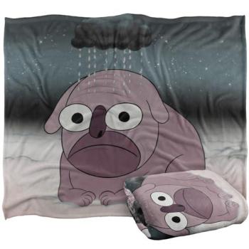 Cartoon Network Over the Garden Wall Dog Cloud Blanket – 152 cm x 127 cm, Soft, White