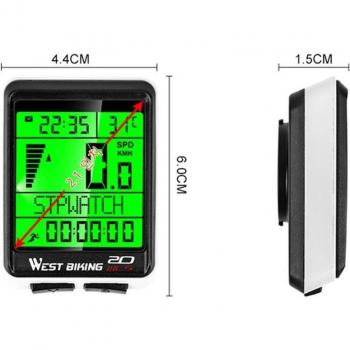 West Biking Wireless Cycling Stopwatch