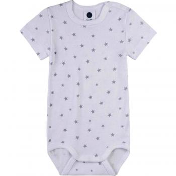 Body Sanetta con Stelle, bianco