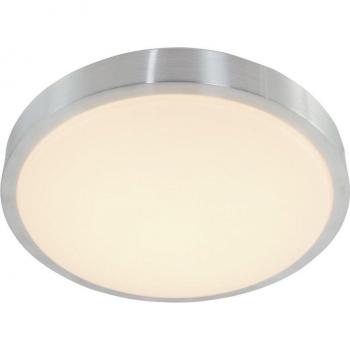 Siena Pro – Intégration plafond/mur extérieure, acier brossé + plastique mat, IP44