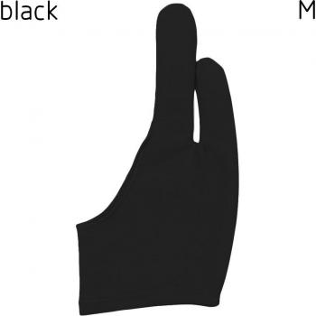 Black 2 Finger Glove for Digital Art