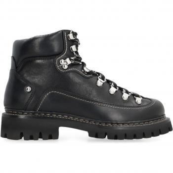 Dsquared2 Men's Black Lace-Up Boots