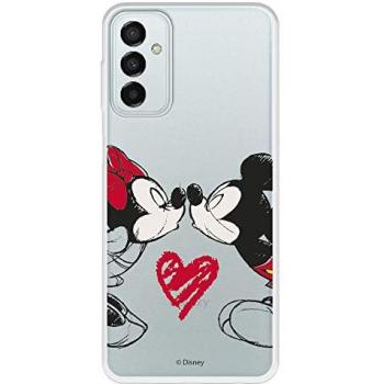 Custodia Samsung Galaxy M13 con Mickey e Minnie Bacio Classico
