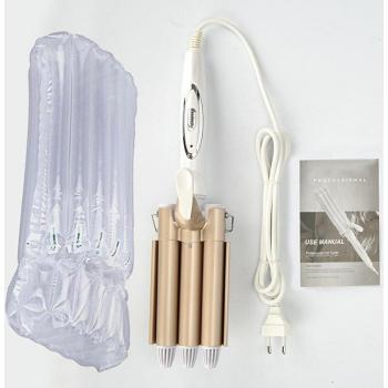Rizador Electric Tong Cerámica 3 Barriles