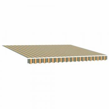 Moule Vidéo LED Manoeuvre VidaXL Store 400x350 cm – Vert et Blanc