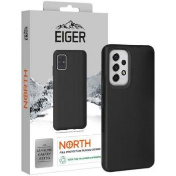 Eiger Handyhülle für Samsung Galaxy A33 5G, Farbe: Black