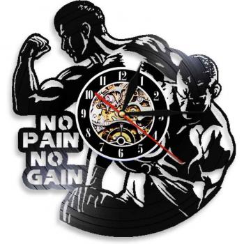 Reloj de Pared Deportivo con Frase Inspiradora