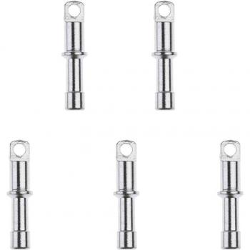 Tapones de extremo para sombrillas y refugios, aleación de aluminio ligero, 9,5mm/11mm, paquete de 5 unidades