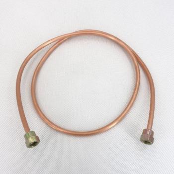 Système de tuyauterie d’huile pour brûleur à huile – Raccord en cuivre rouge, écrou 1/8 (6 mm)