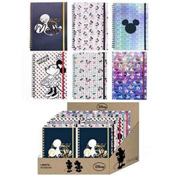 Libreta de Anillas con Diseño de Mickey Mouse (Unisex)