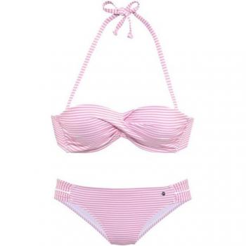 S.Oliver Damen Bikini in getwisteter Optik