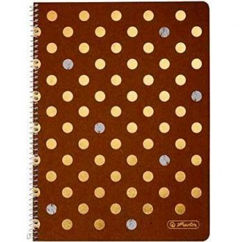 Herlitz Bloc Notes Glam A4, 70g, 80 Fogli