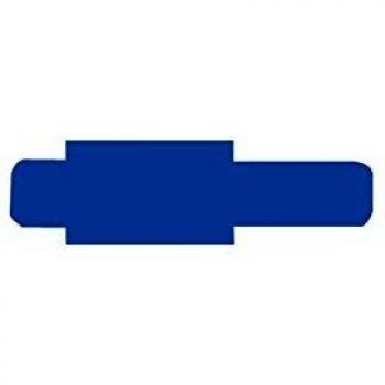 Leitz Stecksignale Hartfolie blau 50 Stück