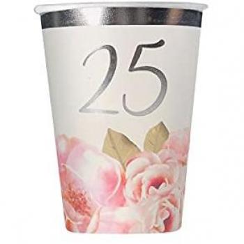 Bicchieri Carta 200cc 25° Celebrazione Florale