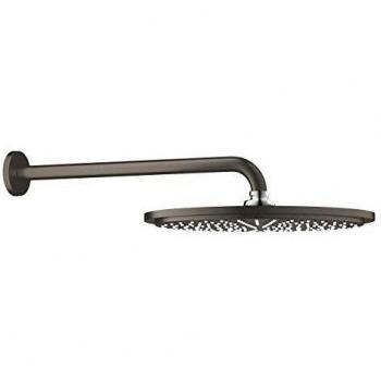 GROHE Rainshower Cosmopolitan 310 Ensemble douche murale 9,5 Montage mural Brushed Hard Graphite