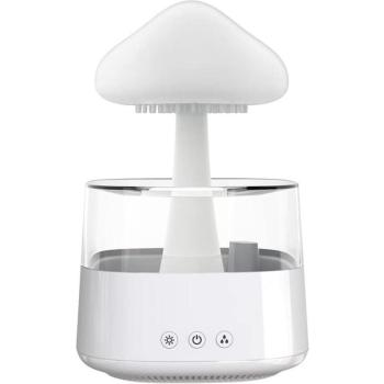 Umidificatore “Nuvola d’Acqua” – Diffusore Essenze + Fontana Illuminata