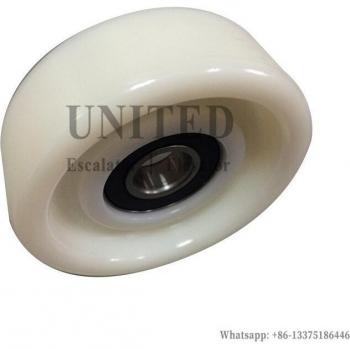 10pcs Escalator Handrail Roller with Shaft 100mm Diameter W34mm Bearing 6204-2RS