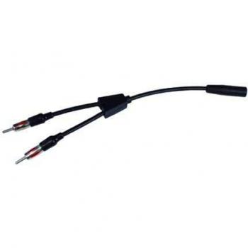 Conversion antenne femelle 1 Din en mâle 2 Din