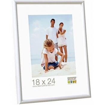 Deknudt Rahmen S011S1, 30 × 45 cm – Weiß (Kunststoff)