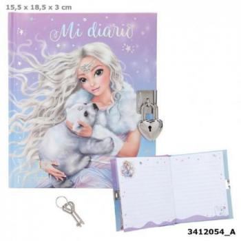 Topmodel Diario Candado Ice