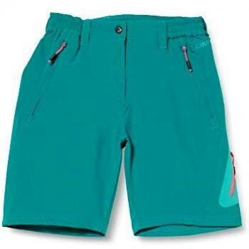 Lake Stretch Bermuda Short für Damen, Knopfverschluss – D46