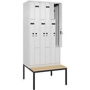 Kaiserkraft Armadietto Z‑Plus con Panca – Evolo