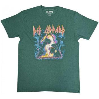 Polo Def Leppard Hysteria Adulto Verde