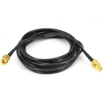 Cable de 2 m SMA Hembra a Macho con RG174 y Flexibilidad