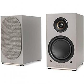 Enceinte HiFi TRIANGLE AIO TWIN gris lin – version boutique