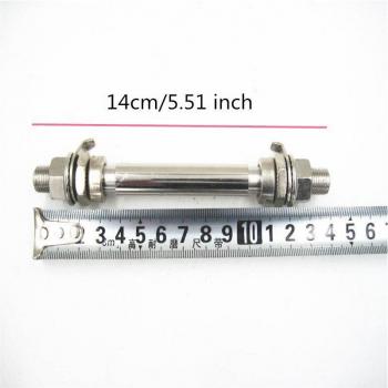 14CM 18CM Solid Shaft Bicycle Wheel Hub Axle