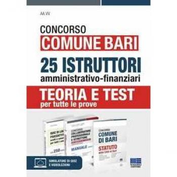 Concorso Comune Bari. 25 istruttori amministrativo-finanziari. Te...