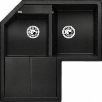 Blanco METRA 9 E Lavello 2 Vasche con Gocciolatoio Silgranit Antracite